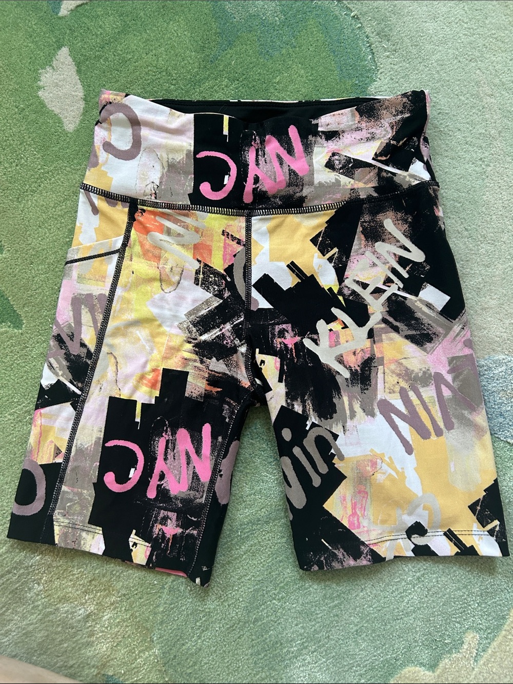 Calvin Klein Multicolor Graphic Bike Shorts XS